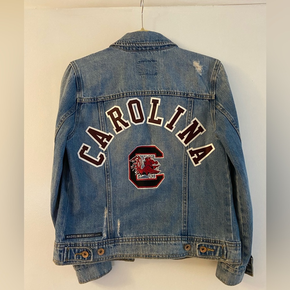 Gamecocks denim jacket - sz S